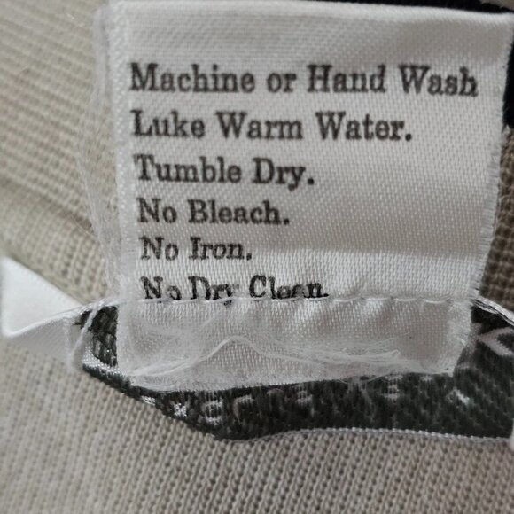 Misook Exclusively Vintage Knit Open Front Tan And Black Cardigan - Picture 5 of 6